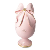 UOVO CAPODIMONTE LARGE ROSE BOW