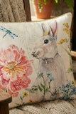 Cuscino Miss Rabbit Panna Clodette 49x49 cm