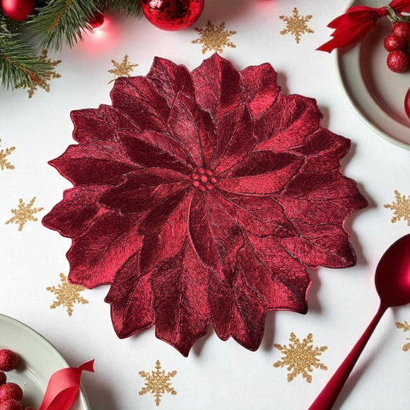 Set 6 Tovagliette Stella Red 