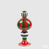 PORTA CANDELA SCACCHI L