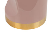 Pouf in Metallo Rosa - GARPE -