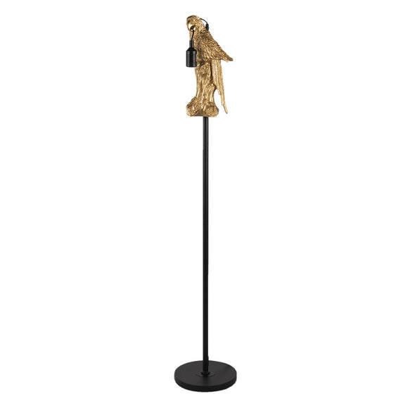 Lampada da Terra Pappagallo Oro - Design Decorativo Clayre & Eef