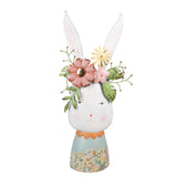 Fioriera Mrs Bunny Open Eyes Metallo 29x19x62cm Pasquale