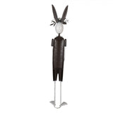 Mr Bunny Flower Fioriera Metallo 17x12x88cm Pasquale