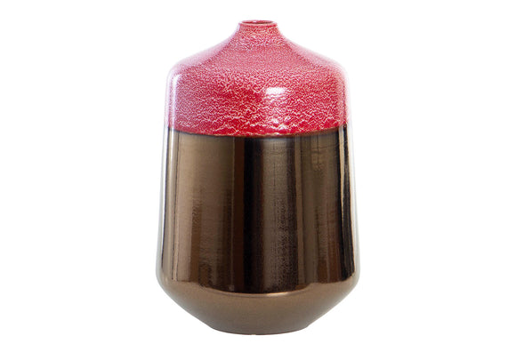 Vaso Boho Red Bronze L in Ceramica 37cm - GARPE Living