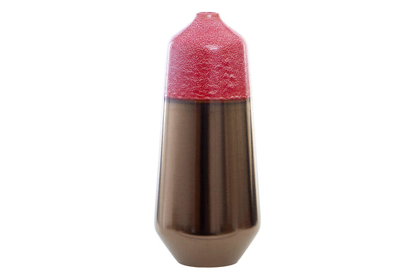 Vaso Boho Red Bronze U in Ceramica 47cm - GARPE Living