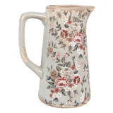 BROCCA DECORATIVA FLOWER Ceramica 16x11x20cm - Arredamento Casa