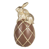 DECORAZIONE GOLD BUNNY CHOCOLATE