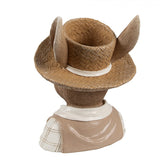 Porta Vaso Signor Coniglio Country in Poliresina Marrone 15x15x25cm | Clayre & Eef