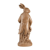 Coniglietto Decorativo Pasquale in Poliresina Marrone 15x9x40 cm | Clayre & Eef