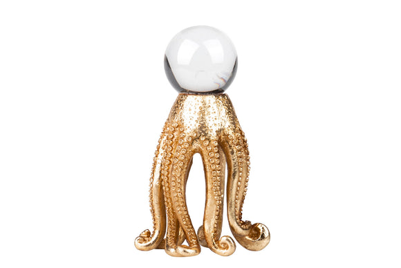 DECORAZIONE POLIPO GOLD