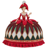 Scatola Decorativa Natalizia in Resina – Queen cm 26.5x17x26