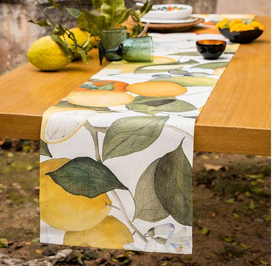 Runner in Lino  Amalfi -50x150- THE NAPKING