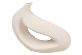VASO IN CERAMICA BEIGE 40x12x32 CM