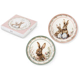 Set 2 Piatti in Porcellana Pasqua PePen Ø 20 cm | Nuvole di Stoffa