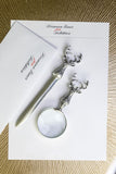 LENTE D'INGRANDIMENTO CERVO Decorativa - Accessorio Casa Ufficio