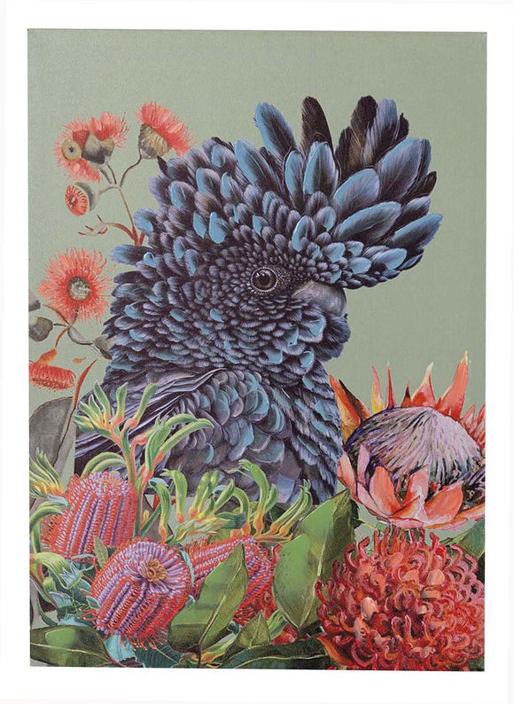 Quadro COCKATOO - Stampa su Tela Art Nouveau | Garpe