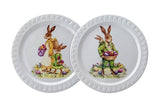 SET 2 PIATTINI WHITH RABBIT