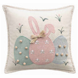 Cuscino Clodette Pom Pom Panna 45×45 cm