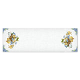 Runner Tavola Pulcini Bohemien in Lino 45x180cm | PrintsOnLinen