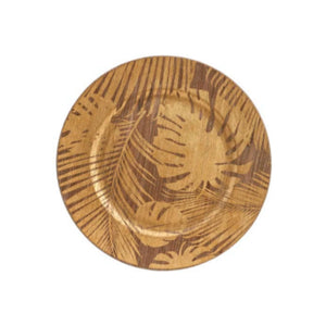 Set 6 Sottopiatti Palm Effetto Legno 33cm - FADE