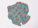 Set 2 Sottopiatti Fish Ø 36 cm