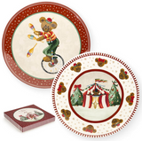 SET. 2 PIATTI DESSERT BEAR WONDERLAND