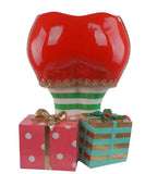 Base per Albero di Natale con Gambe Elfo in Resina H.66 cm