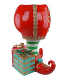 Base per Albero di Natale con Gambe Elfo in Resina H.66 cm