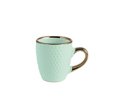 Set 6 Tazze Caffè Dots in Stoneware Pastello 100 cc – H&H