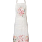 Grembiule da Cucina Fiorirà in Cotone – Peonie e Farfalla | Nuvole di Stoffa