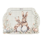 Set 2 Tovagliette in Vinile con Coniglietti PePen 49x35 cm | Nuvole di Stoffa