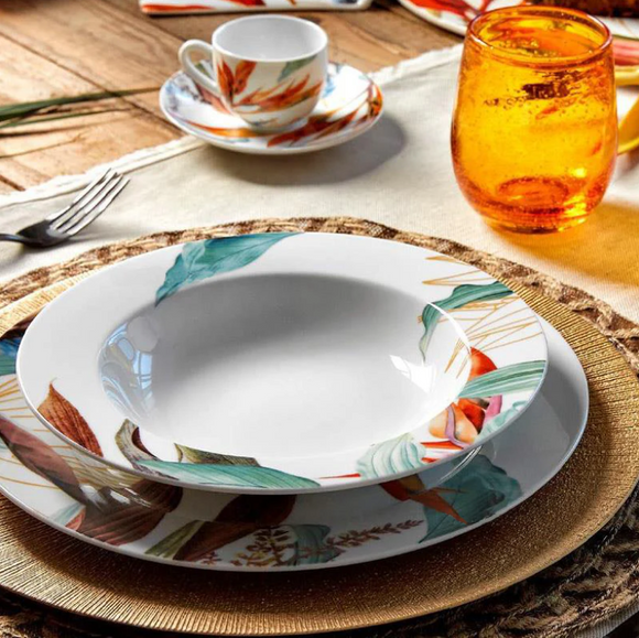 Fade Servizio Piatti 18 Pezzi ALYSSA - Set Tavola Completo