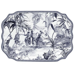 Vassoio Rettangolare Versailles BACI MILANO - Elegante Piatto da Portata