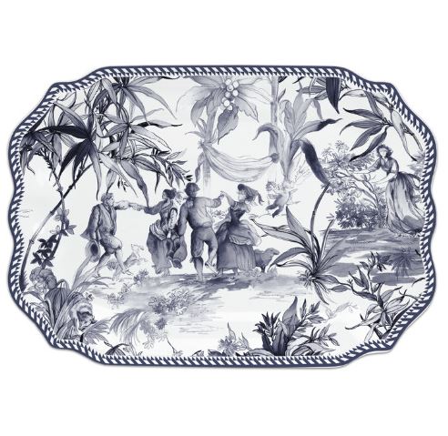 Vassoio Rettangolare Versailles BACI MILANO - Elegante Piatto da Portata