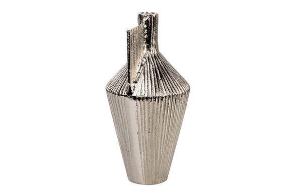 VASO IN NICHEL GREZZO LARGE