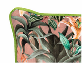 Cuscino Flores Tropical Velluto 45x30cm - GARPE Tessile Casa