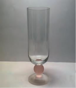 Set 6 Bicchieri Rosa Vetro 220ml - Fade Maison