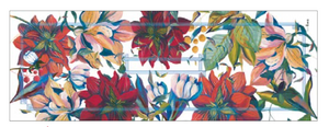 Runner in Lino Dahlia -50x150- THE NAPKING