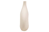 VASO IN CERAMICA BEIGE 35x12x50 CM