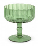 Set 6 Coppe Margaret Vetro Verde 370 ml