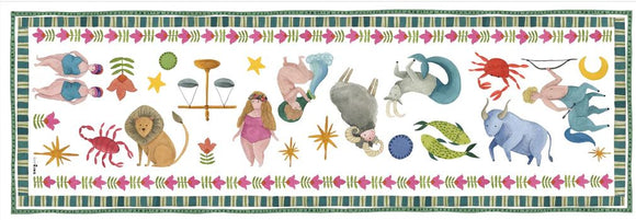 Runner in Raso di Cotone  Zodiac -50x150- THE NAPKING