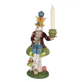 Candelabro Coniglio Bianco Verde