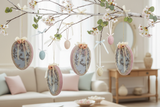 Ciondoli Pasquali su Albero Decorativo