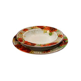 Servizio Piatti 18 Pezzi MADAME Fade - Porcellana Floreale