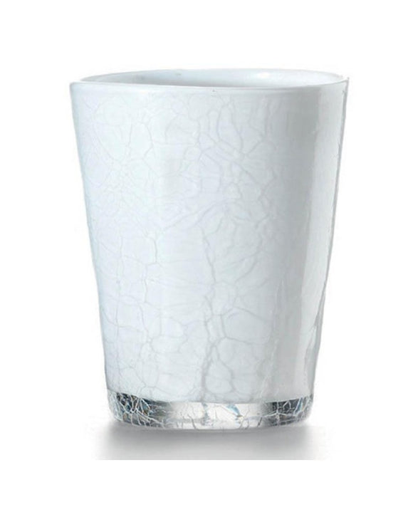 Set 6 Bicchieri Fade Ice Bianco 300ml - Vetro Elegante