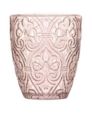 Set 6 Bicchieri Vetro Rosa Corinto 300ml - Fade Maison
