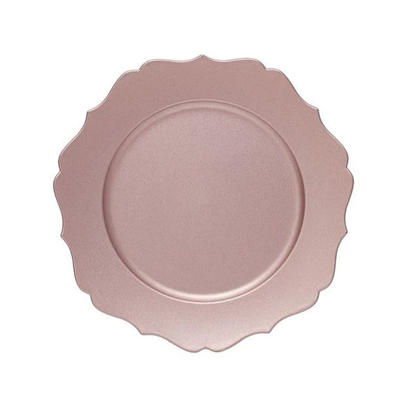 Set 6 Sottopiatti Tablemat Lea Rosa 33cm FADE - Sottopiatti Eleganti