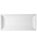 Fade vassoio rettangolare natalizio in porcellana Xmas White