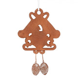 Decorazione Ciondolo Casetta di Marzapane